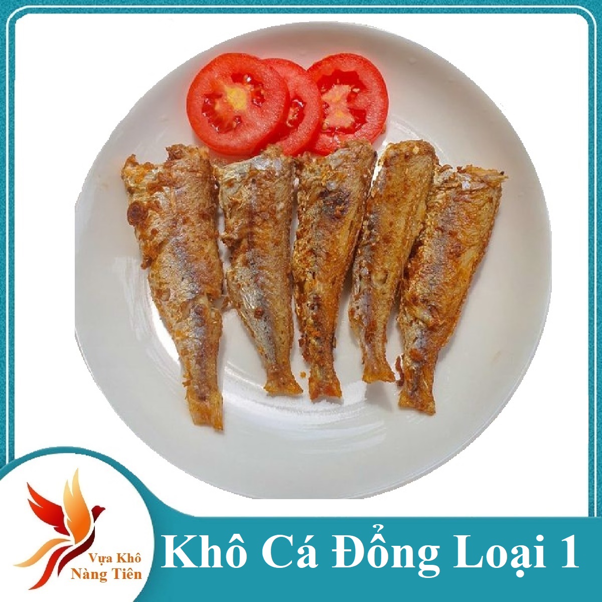 1 kg khô cá đổng bao ngon- chiên vàng ăn với cơm nóng, cắt thêm vài lát dưa leo tươi ngon đến lạ.