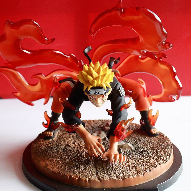 Mô hình Naruto hóa cáo Jinchuriki cửu vĩ Figure Naruto siêu đẹp