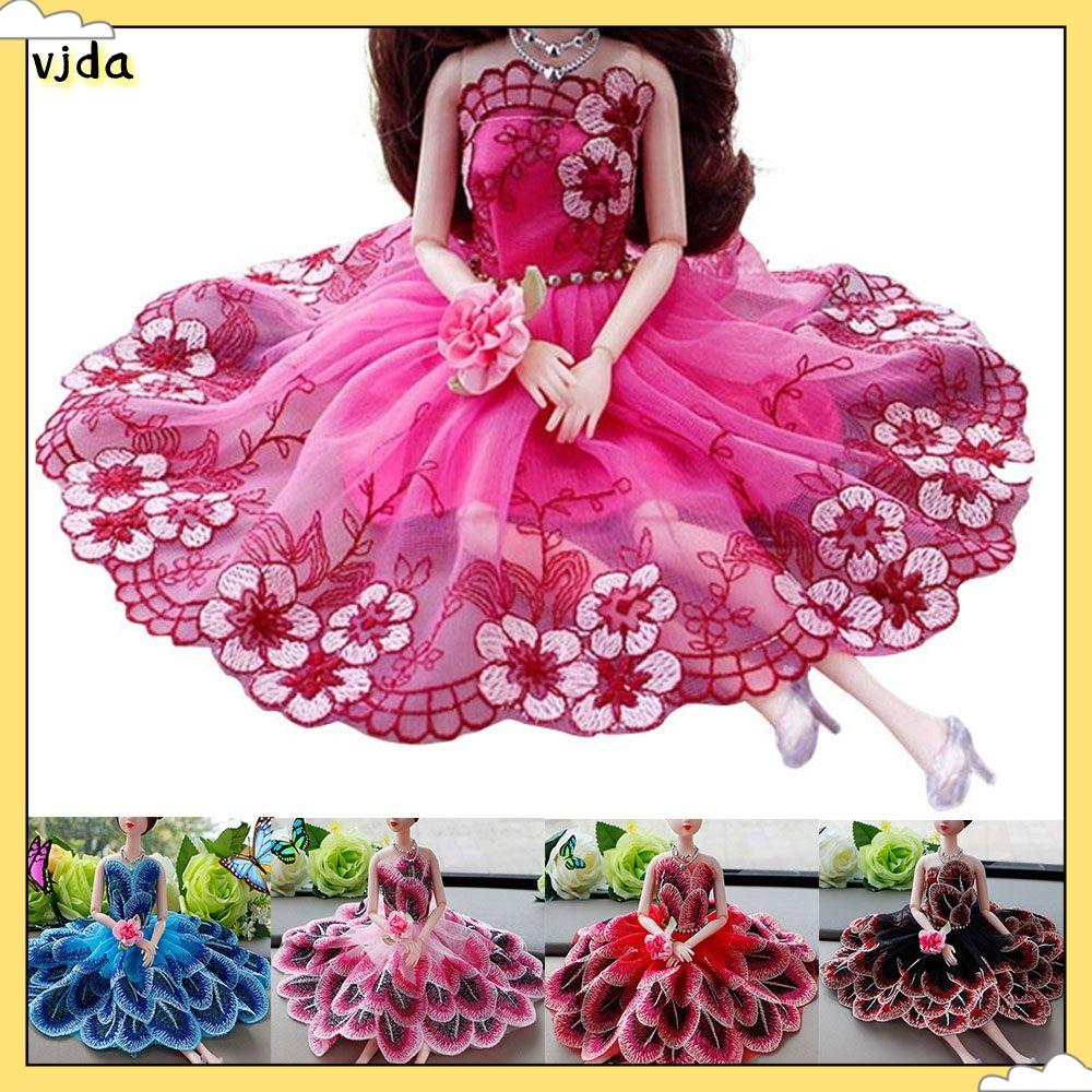 VJDA 12 kiểu Violet Pea Búp bê ô tô Đồ chơi trẻ em Váy cưới Trang phục cho