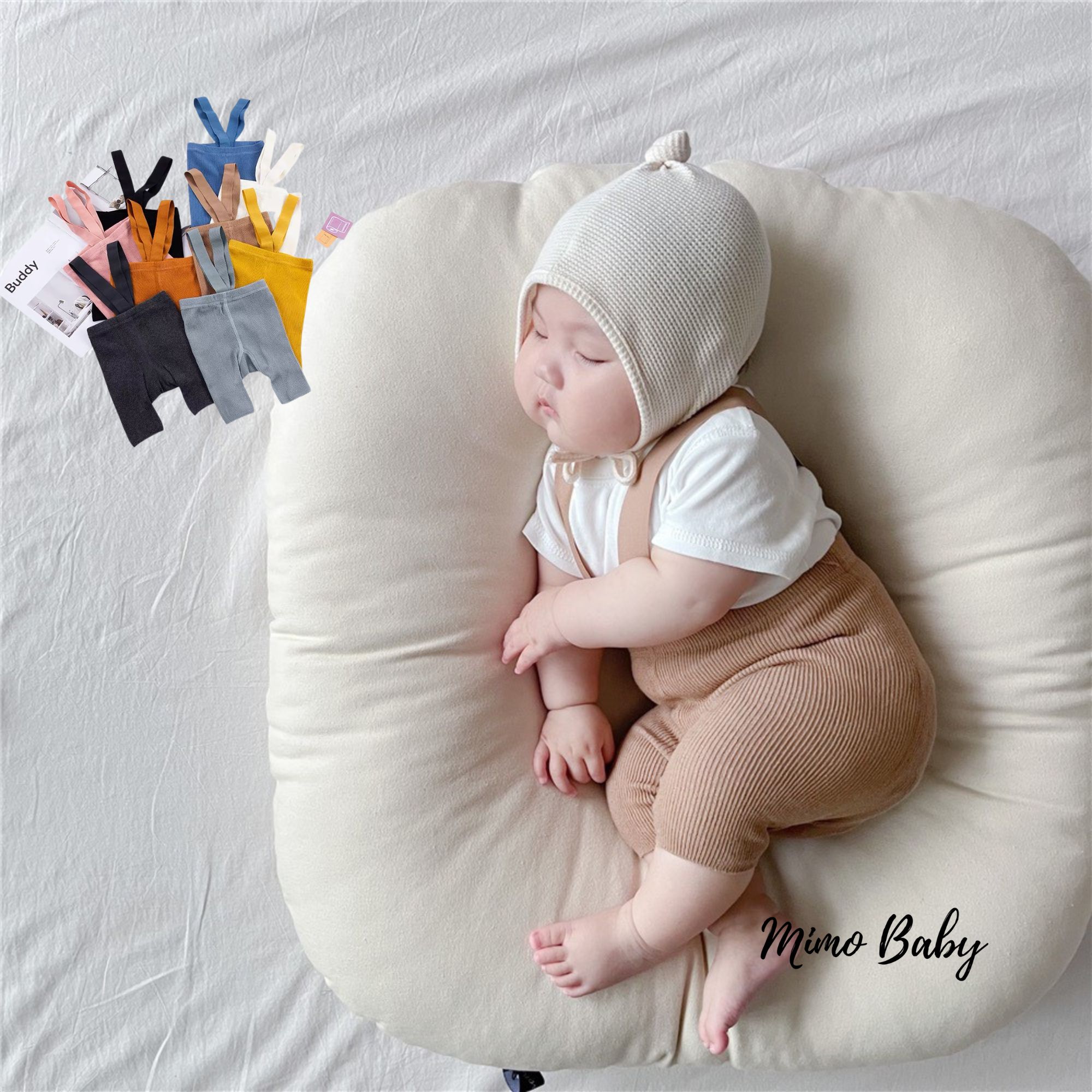 Quần tất yếm đùi phiên bản xuân thu Mimo Baby phong cách hàn quốc cho bé  Mimo baby QA44