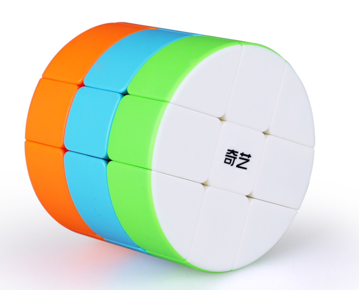 Rubik biến thể hình trụ tròn Cylinder Qiyi stickerless