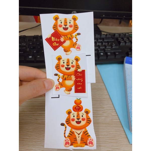 Sét 3 tem hổ