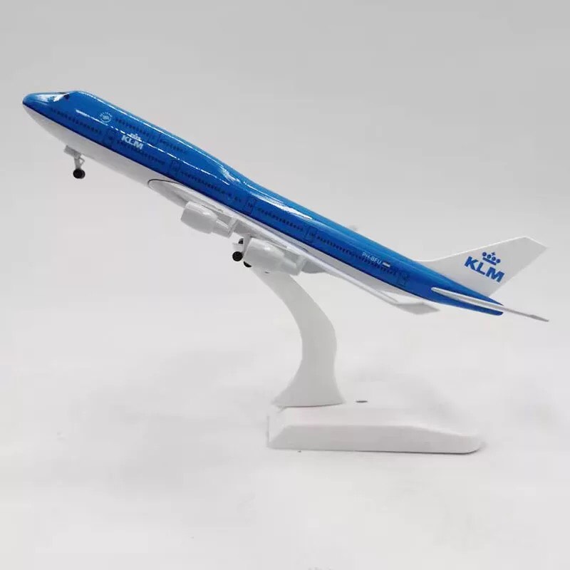 Airbus Boeing B747 KLM Hãng Hàng Không Máy Bay Máy Bay Máy Bay Mô Hình 20 Cm  Bằng Hợp Kim Đồ Chơi Với Bộ Bánh Đáp Đồ Chơi F Bộ Sưu Tập