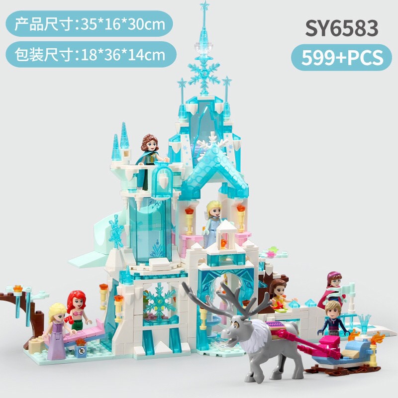 Lego lâu đài công chúa Elsa