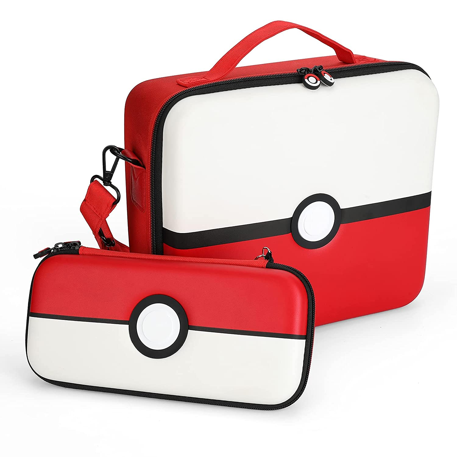 Vali du lịch đựng máy Nintendo Switch 2 in1 Travel Case Pokeball
