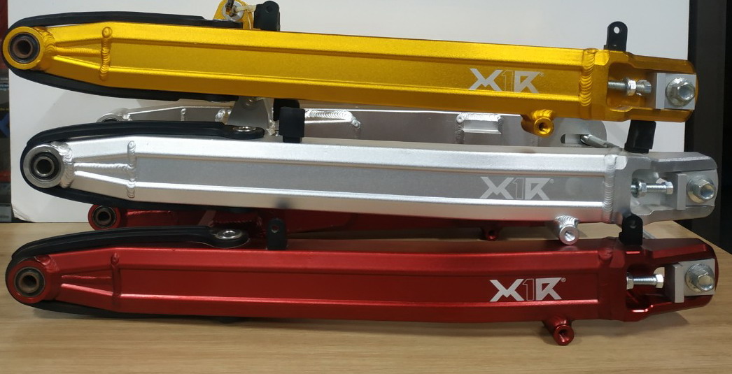 GẮP (CÀNG SAU) CHO WINNER150 (X1R) MÀU BẠC