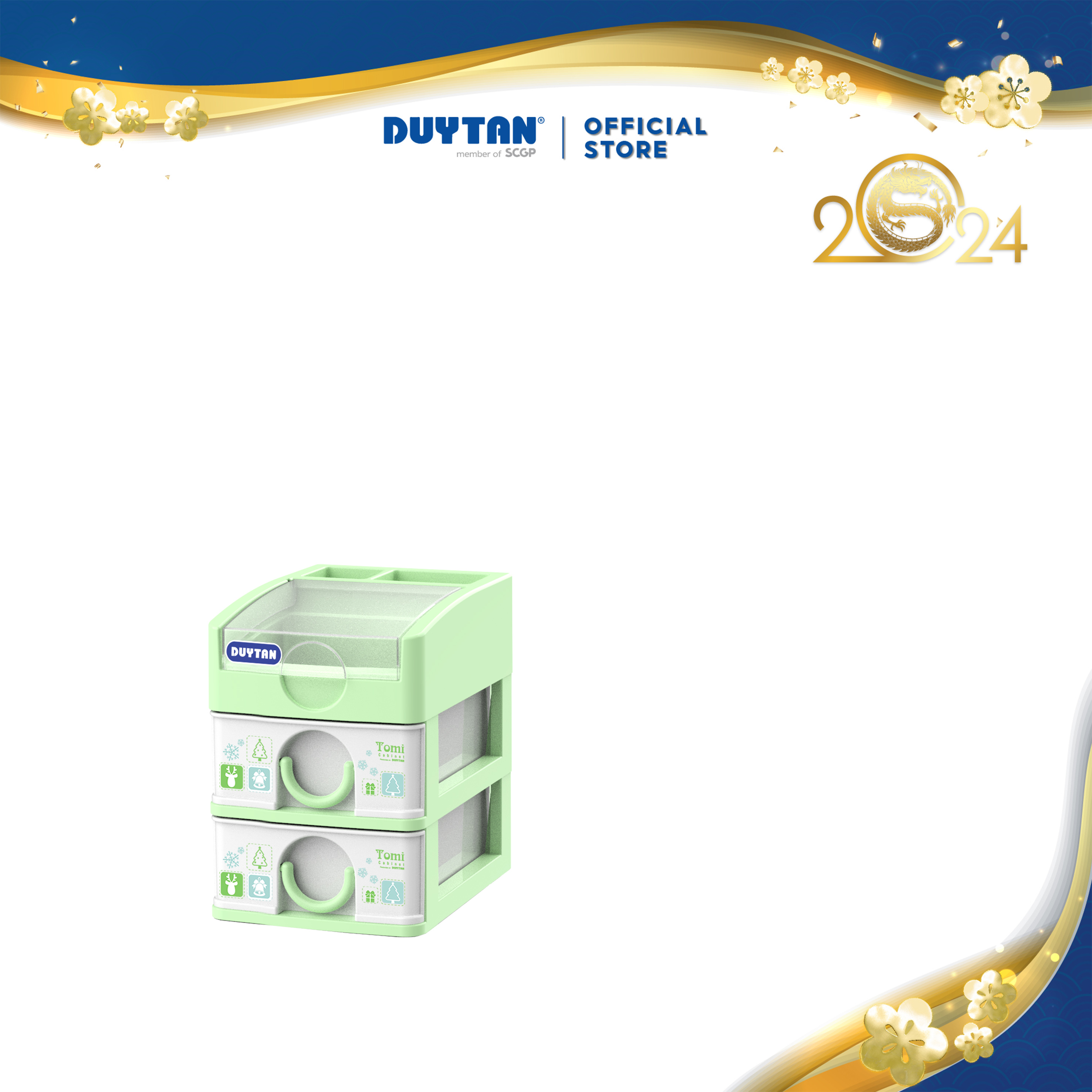 Tủ tomi 3 ngăn duy tân nhỏ gọn, tiện lợi
