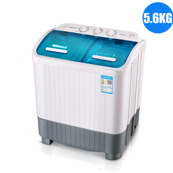 Máy giặt mini 2 lồng giặt cao cấp - Máy giặt 2 lồng giặt tiện dụng - Máy giặt mini cao cấp - Máy giăt mini2 lồng giặt XPB56-98H, 5.6kg đồ - máy giặt mini