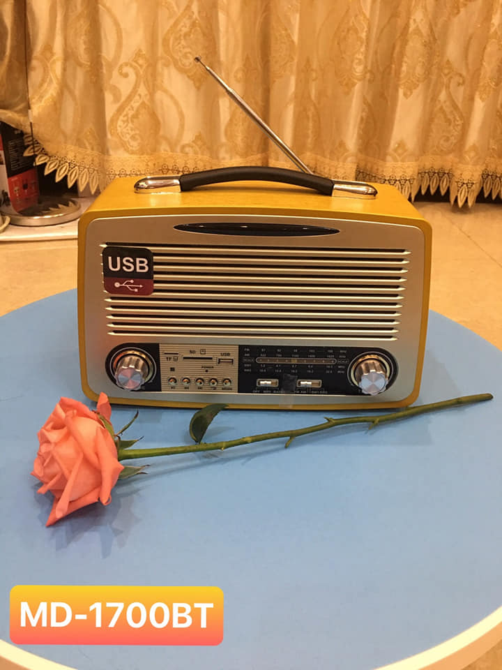 Đài Radio Pin Sạc KEMAI ND-1902BT FM/AM/SW/USB/SD/BLTOOTH