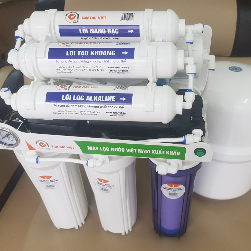Máy lọc nước ro tân đại việt 7 cấp lọc