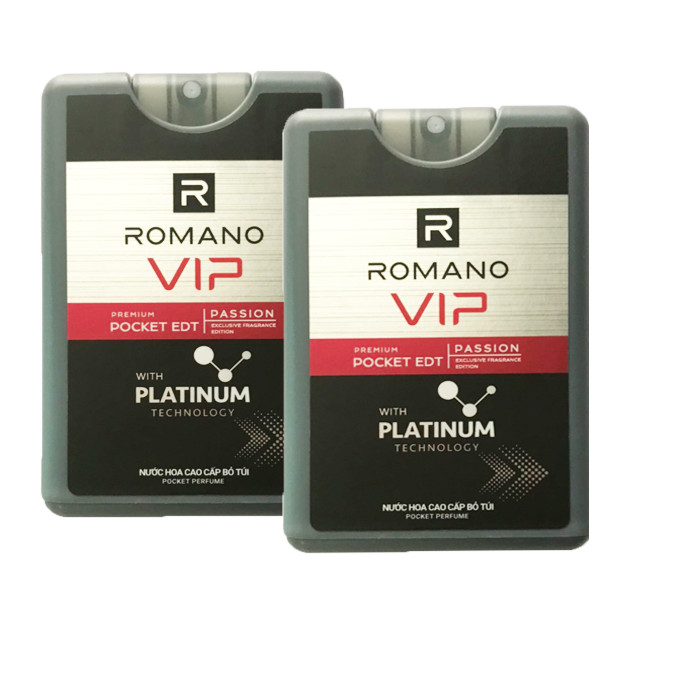 Nước hoa bỏ túi romano vip passion 18ml dành cho nam