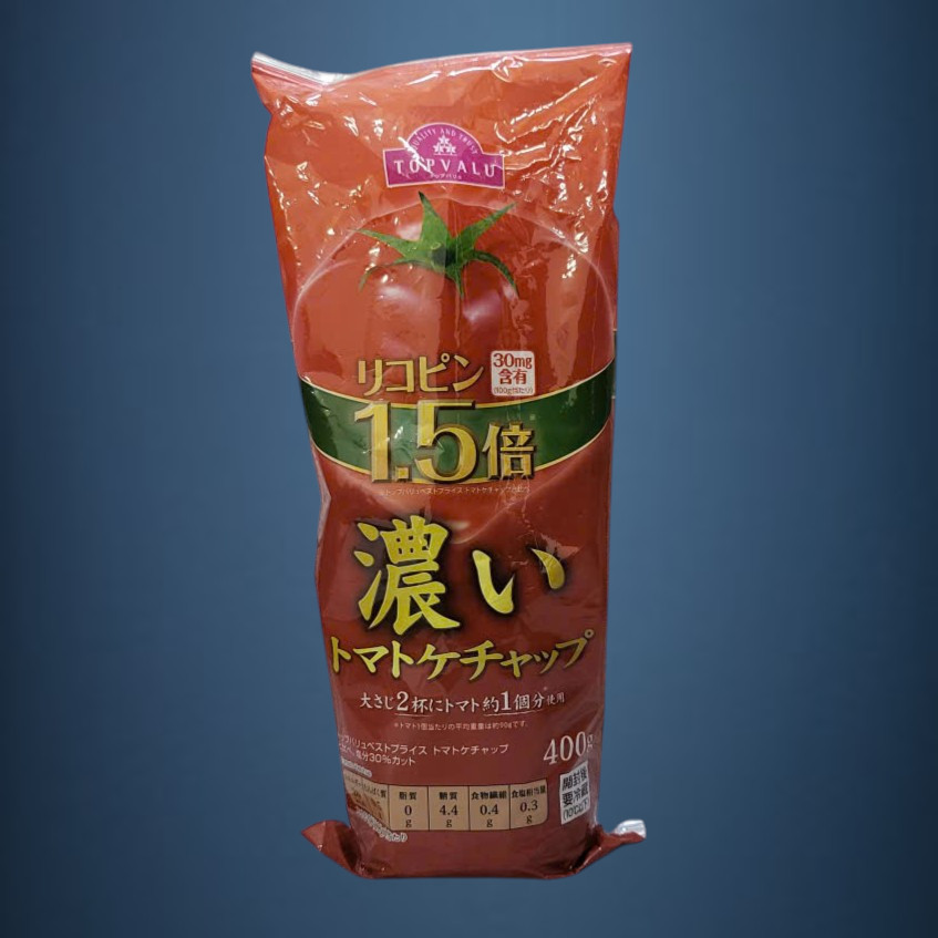 TOPVALU - chai 400gr - TƯƠNG CÀ CHUA ĐẬM ĐẶC NHẬT BẢN Concentrated Tomato Ketchup