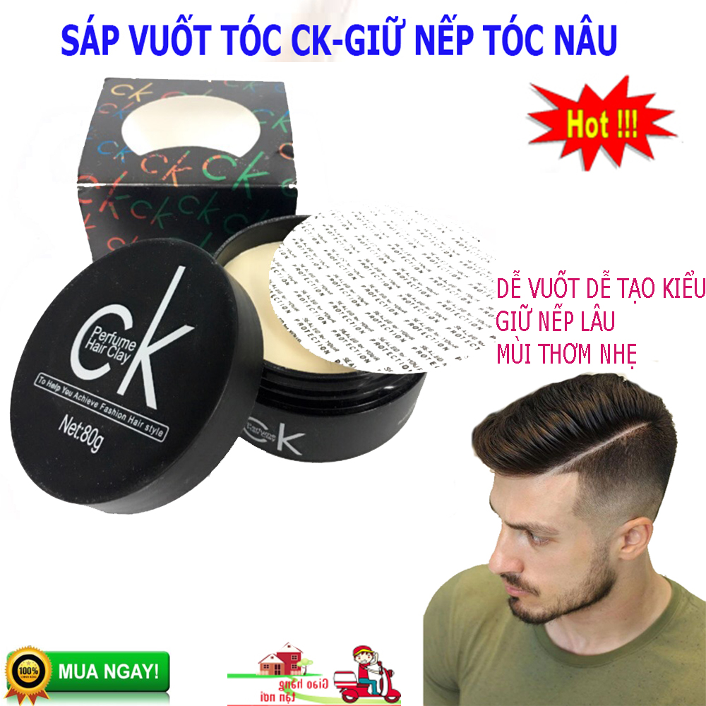 Sáp Vuốt Tóc Nam,Keo Vuốt Tóc,Vuốt Tóc NamSáp Vuốt Tóc, Keo Vuốt Tóc, Wax Vuốt Tóc ck.Giúp Tóc Giữ Nếp - Chất Sáp Mềm Dễ Vuốt - Hương Thơm Dễ Chịu, Không Gây Bết Dính - Không Gây Hại Tóc. GIẢM GIÁ SỐC - MUA NGAY