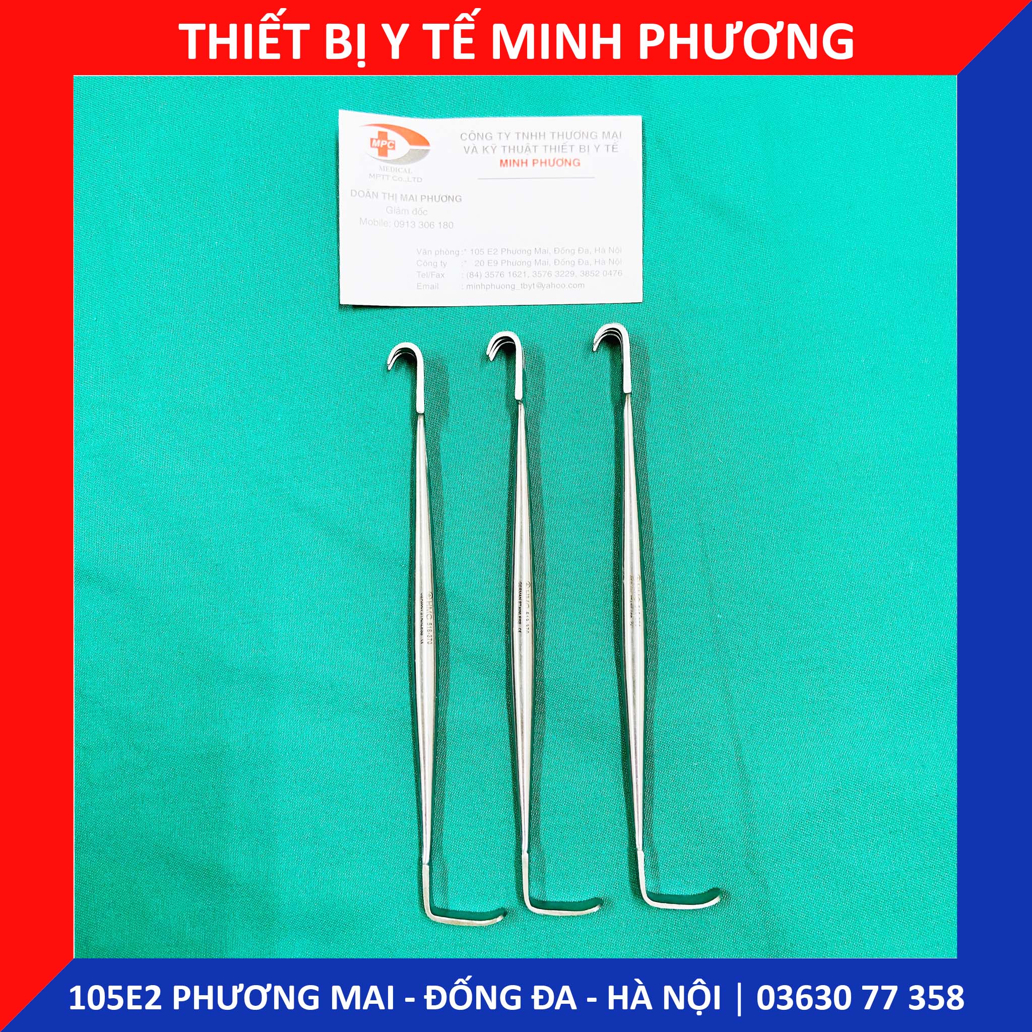 Bồ cào thẩm mỹ hai đầu