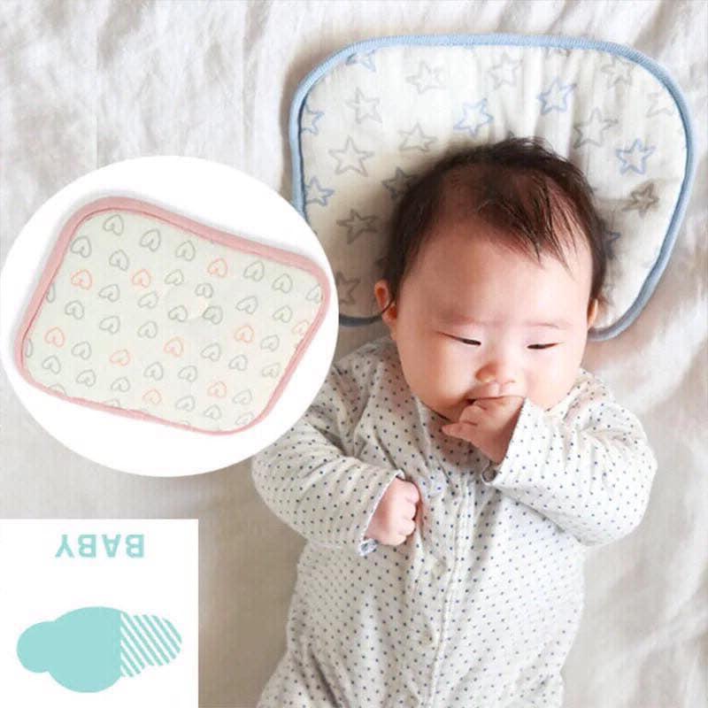 Gối xô xuất nhật dành cho sơ sinh - dùng tốt cho bé ra mồ hôi đầu nhiều