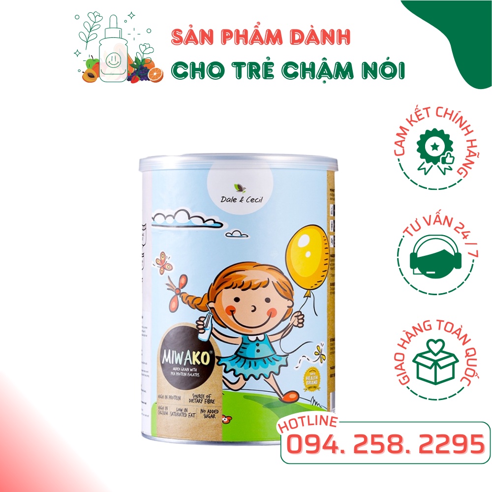 Sữa hữu cơ Miwako Sữa Miwako vị gạo 400g nguyên liệu chuẩn hữu cơ cực an toàn cho bé
