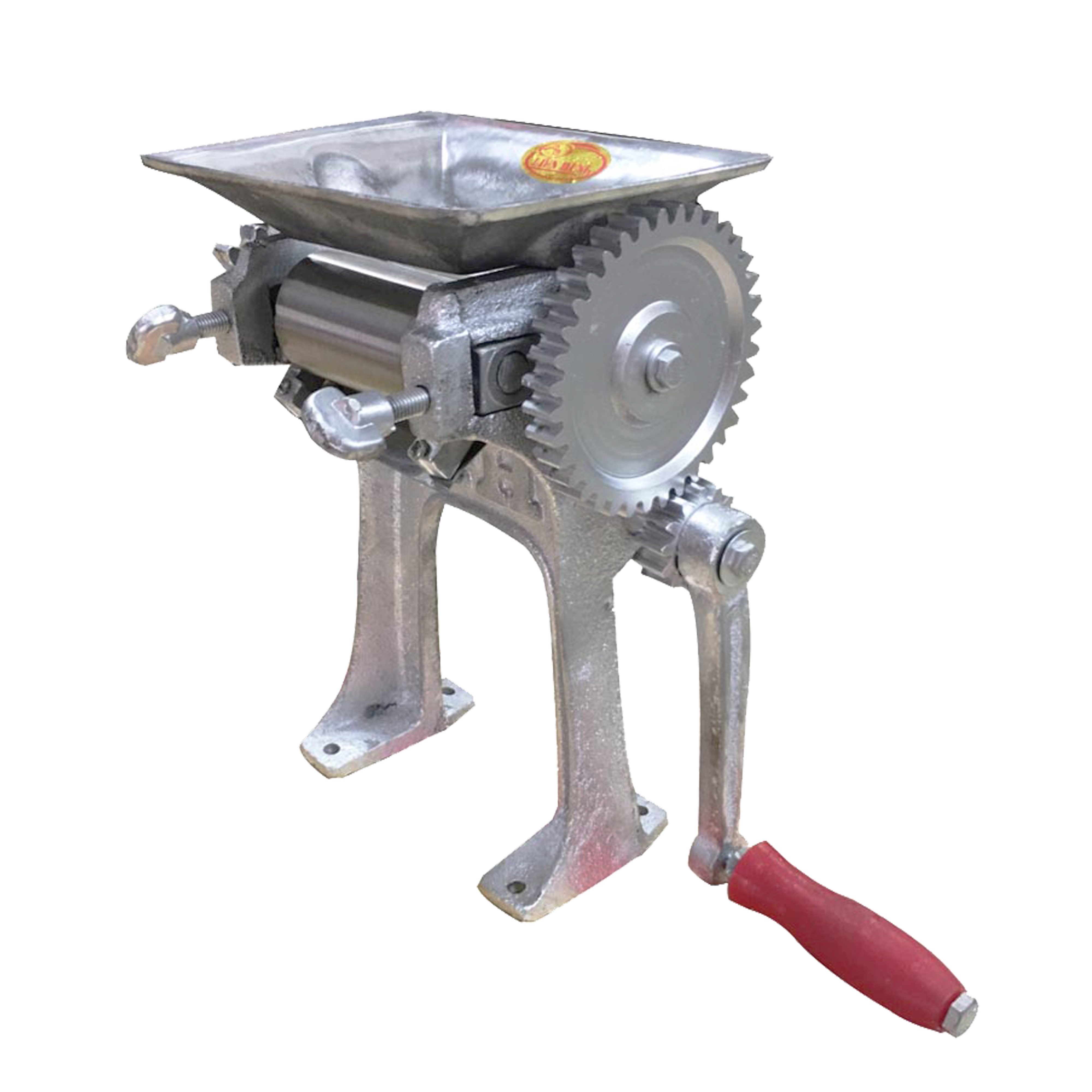 Máy cán khô mực, cá khô tấn phát trục 75mm - cmtp01