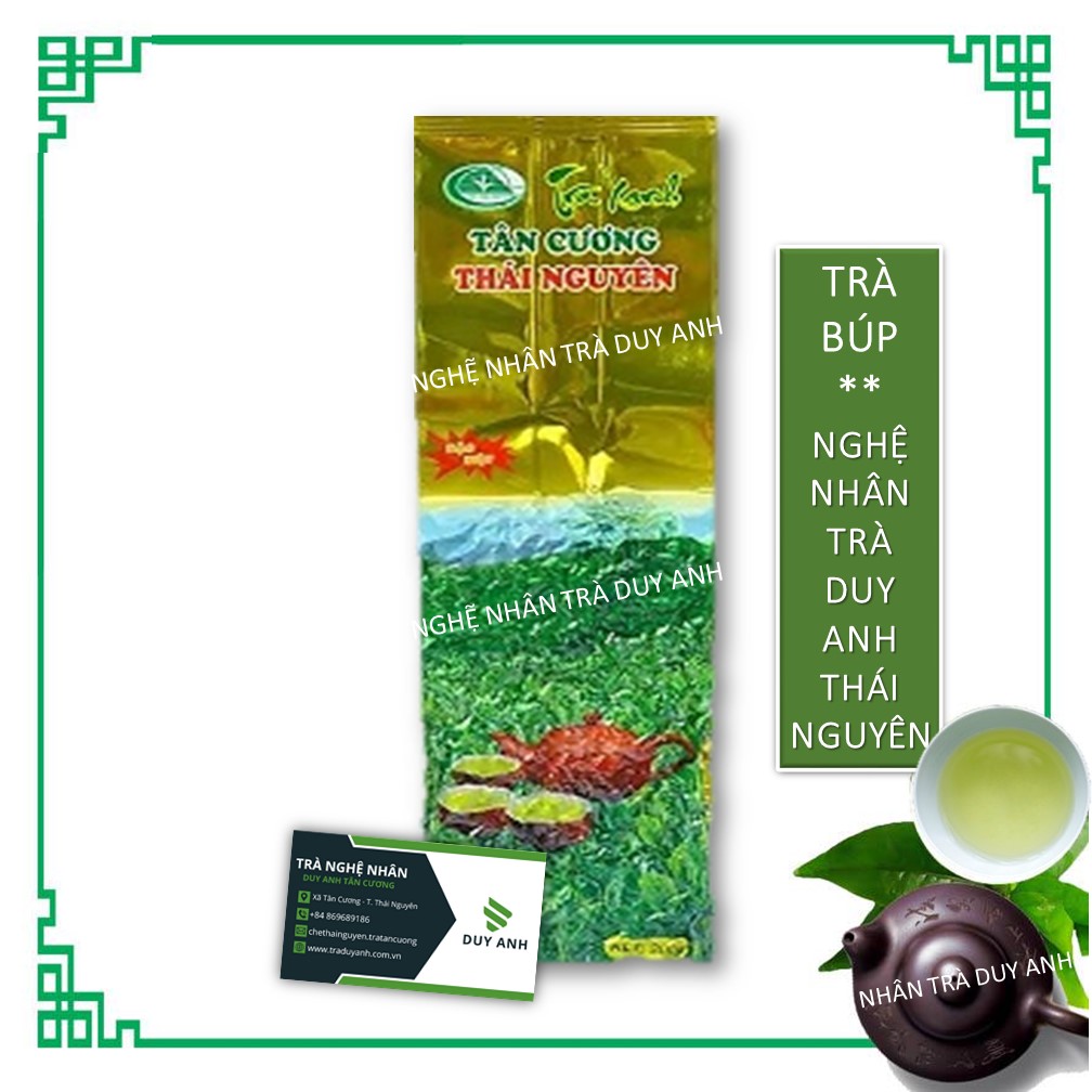 Trà bắc thái nguyên - trà búp móc câu đặc sản truyền thống - chè thái nguyên 500gr