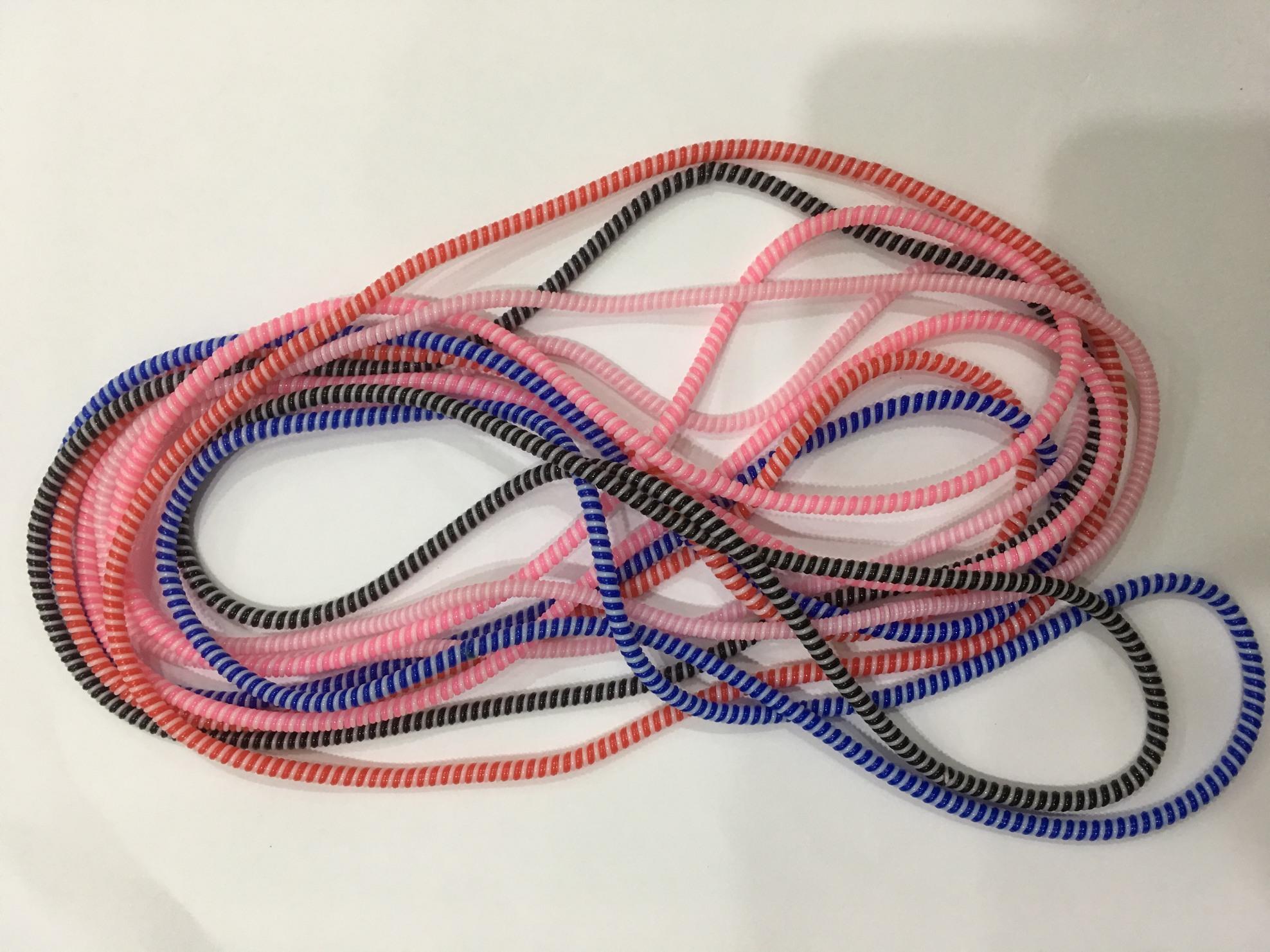 Combo 5 dây quấn tai nghe , quấn sạc điện thoại 2 màu được chọn màu bảo vệ chống đứt , gãy , chống rối