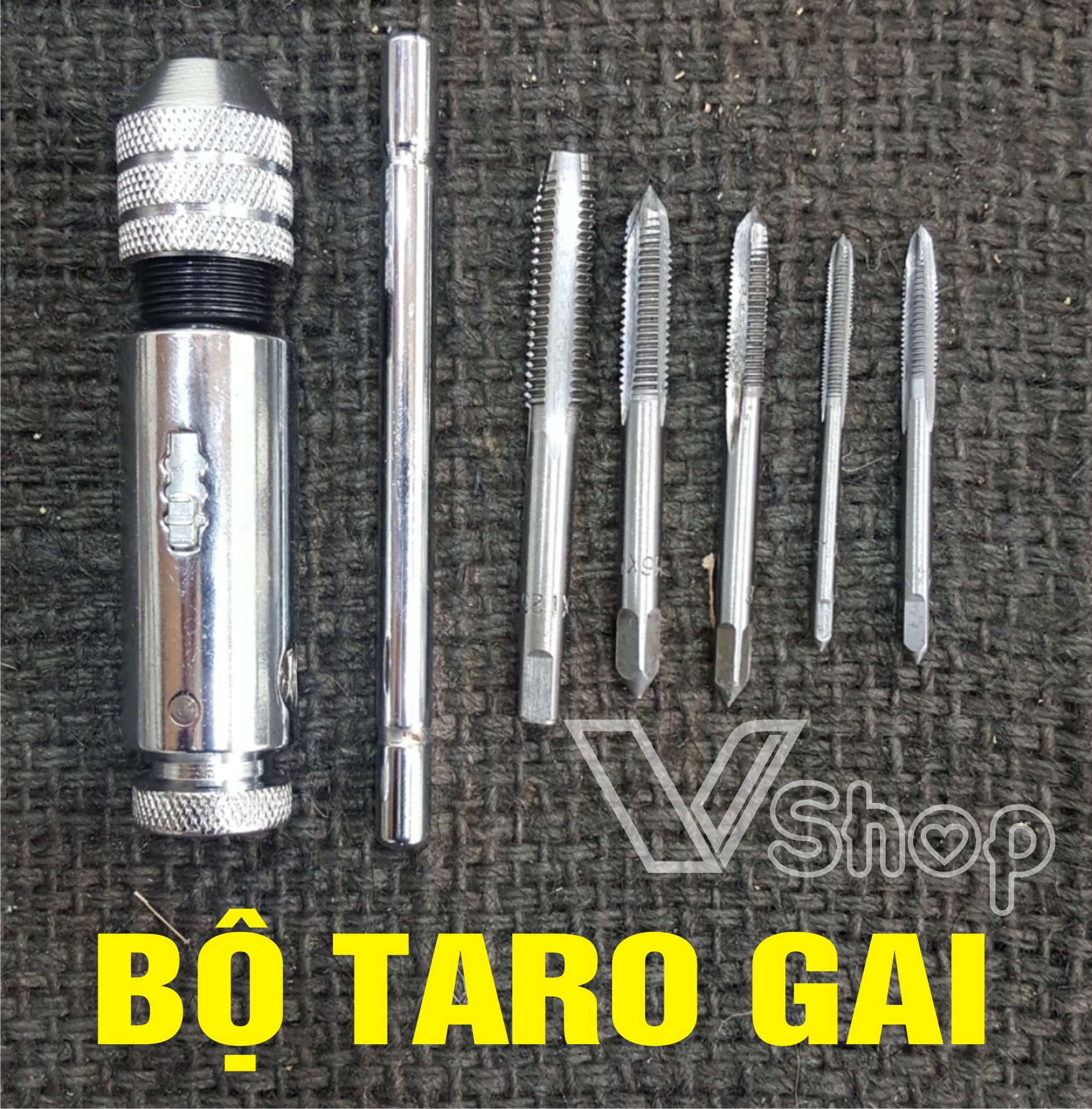 Bộ taro, tạo gai vặn, làm ren, bu lông, ốc vít