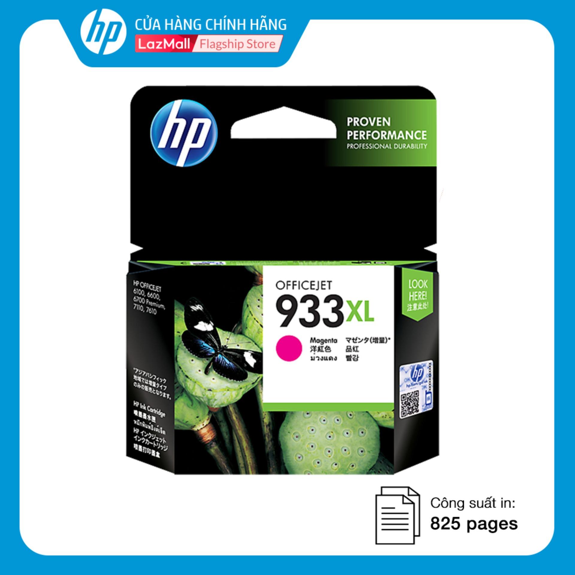 Mực in hp 933xl magenta officejet ink cartridge-cn055aa - hàng chính hãng