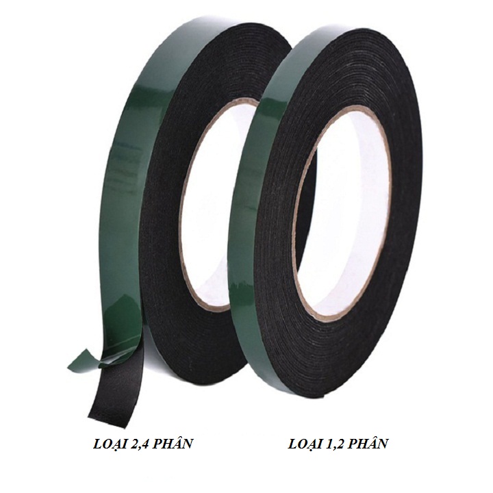 [HCM]băng keo 2 mặt đen siêu dính