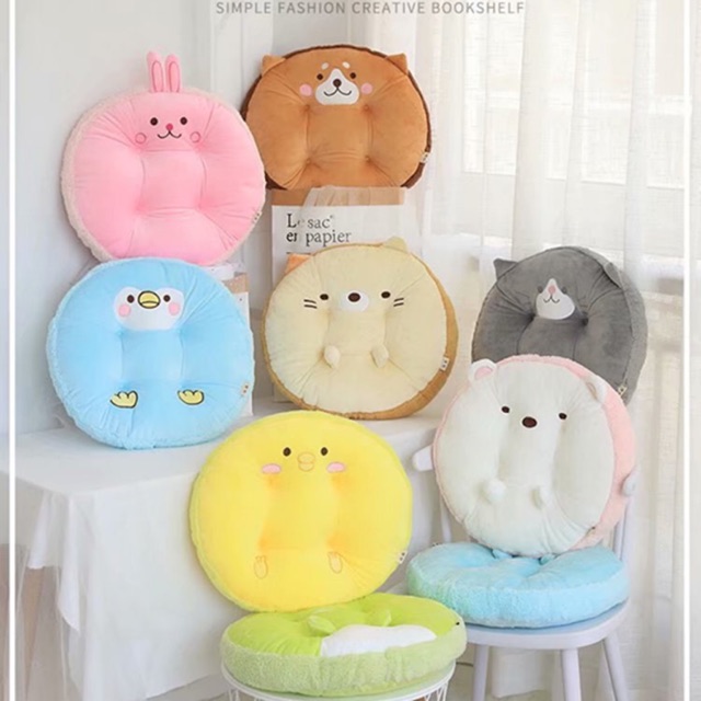 Nệm lót ghế đệm ngồi bệt gối tựa lưng ghế văn phòng