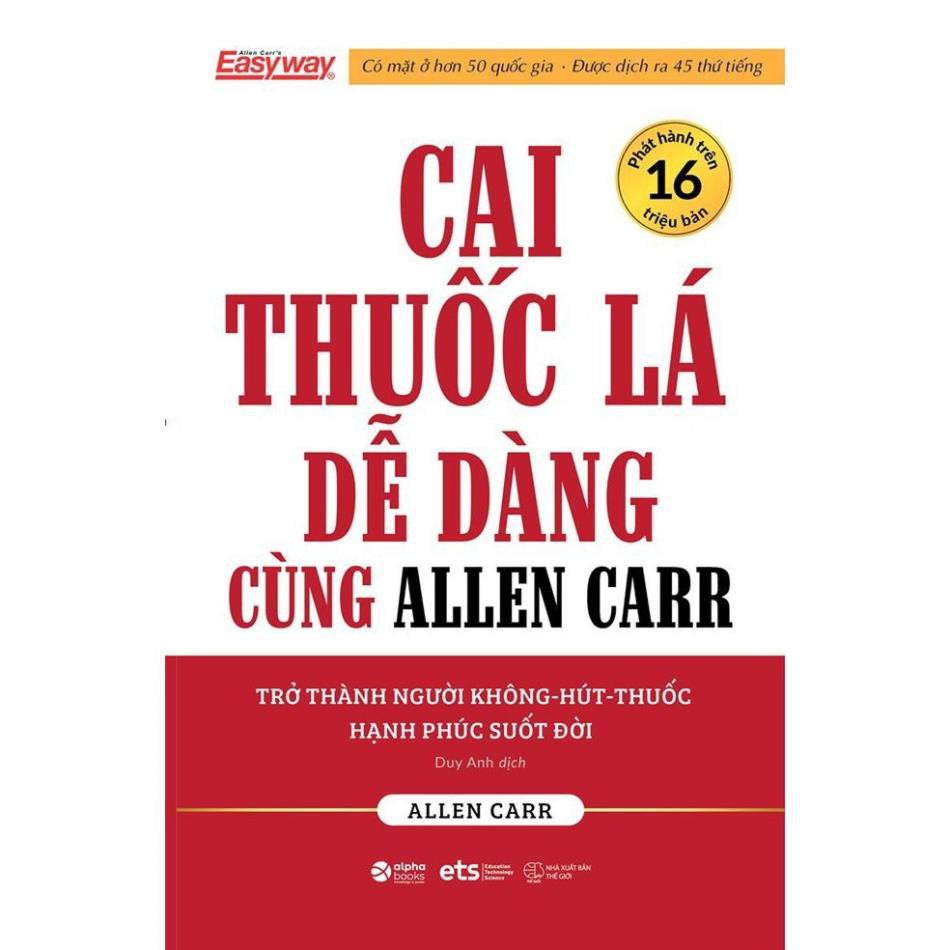 Sách - cai thuốc lá dễ dàng cùng allen carr