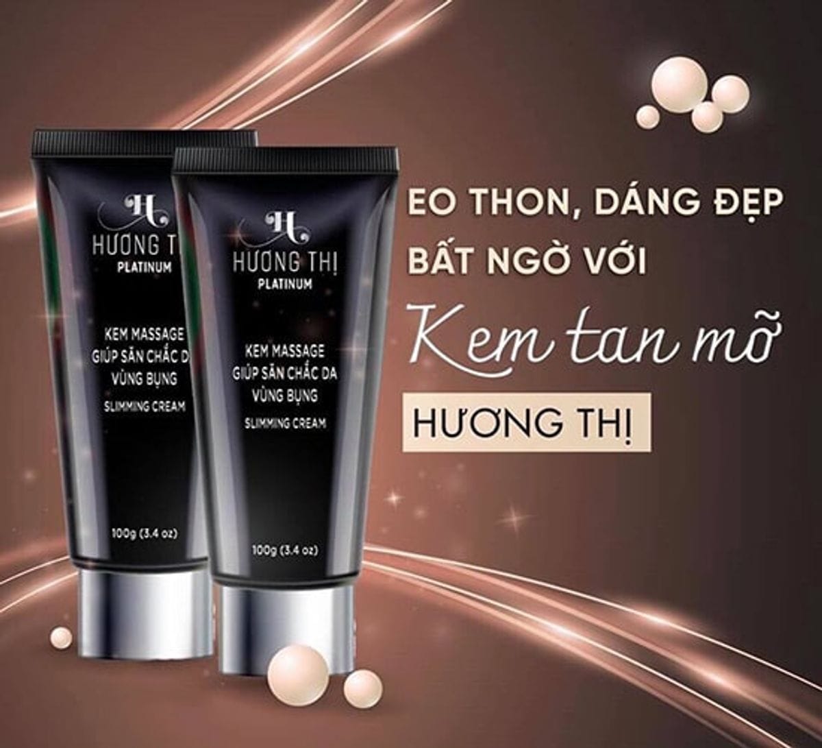 Kem tan mỡ săn chắc da 100g - hương thị