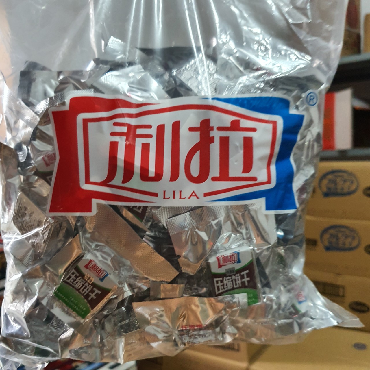 Lương khô mini Đài Loan túi 500g mix đủ vị