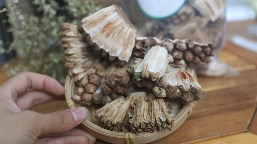 1kg dứa rừng khô ngâm rượu ngon