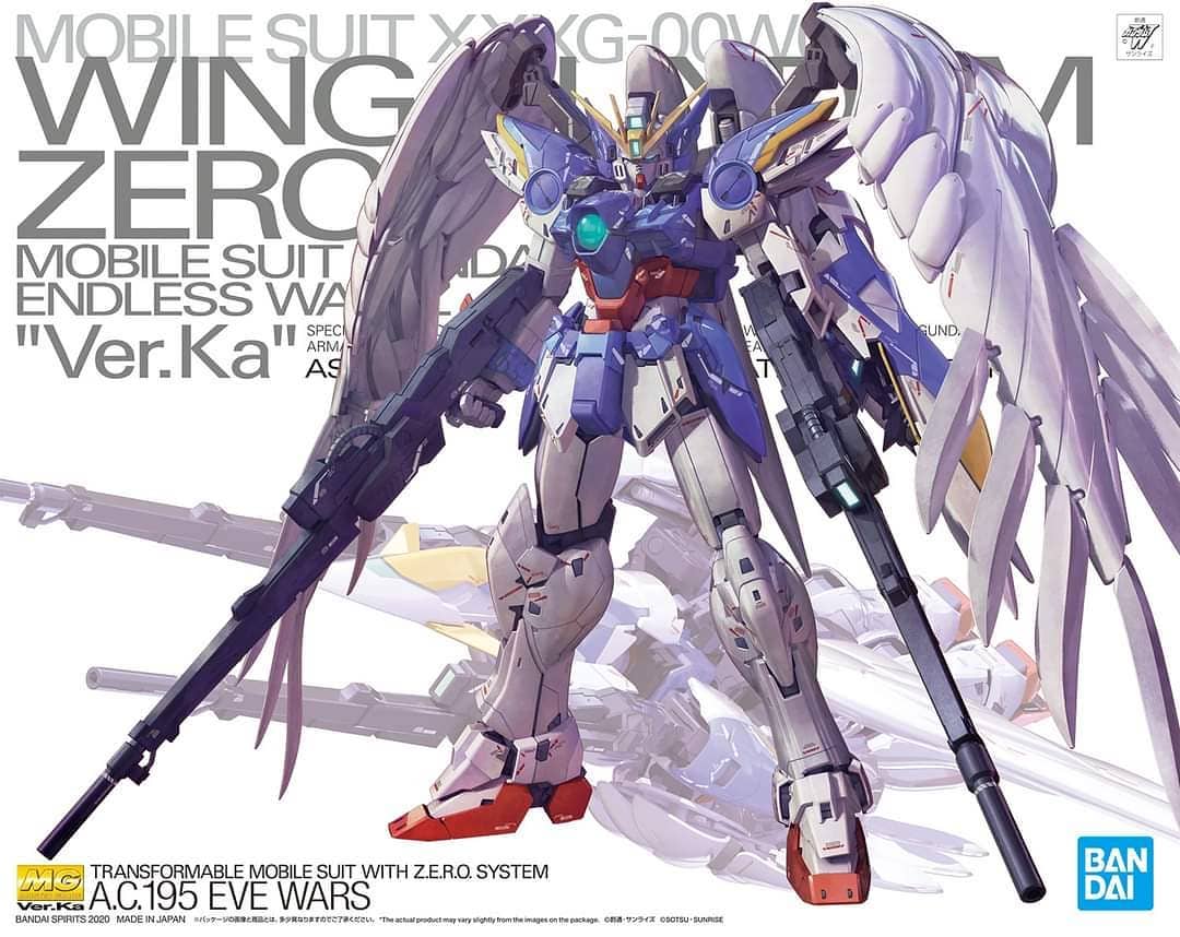 Mô Hình Lắp Ráp MG Wing Zero Ver Ka Gundam Bandai XXXG
