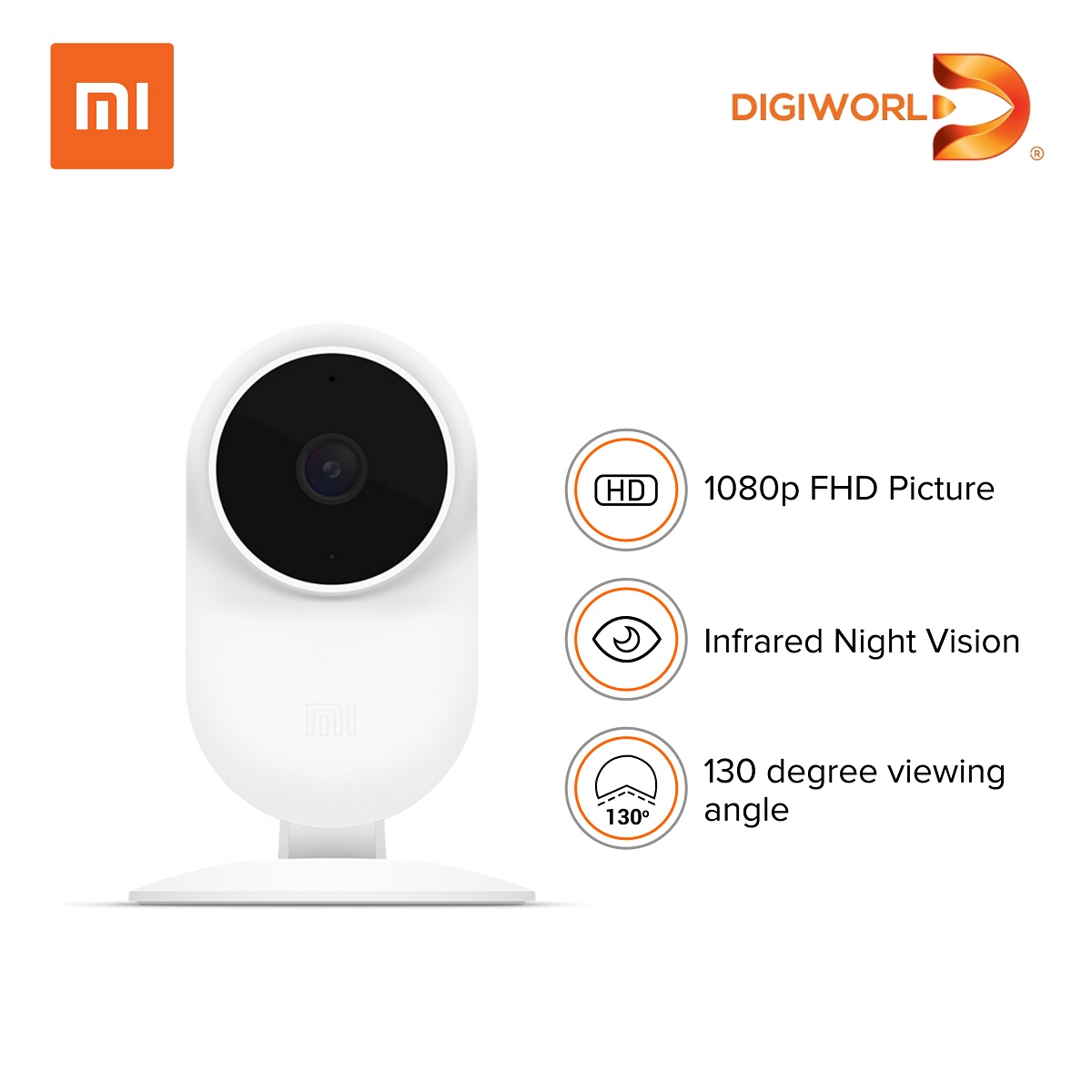Camera Xiaomi Mi Home Security Basic 1080P - Hàng Chính Hãng Digiworld