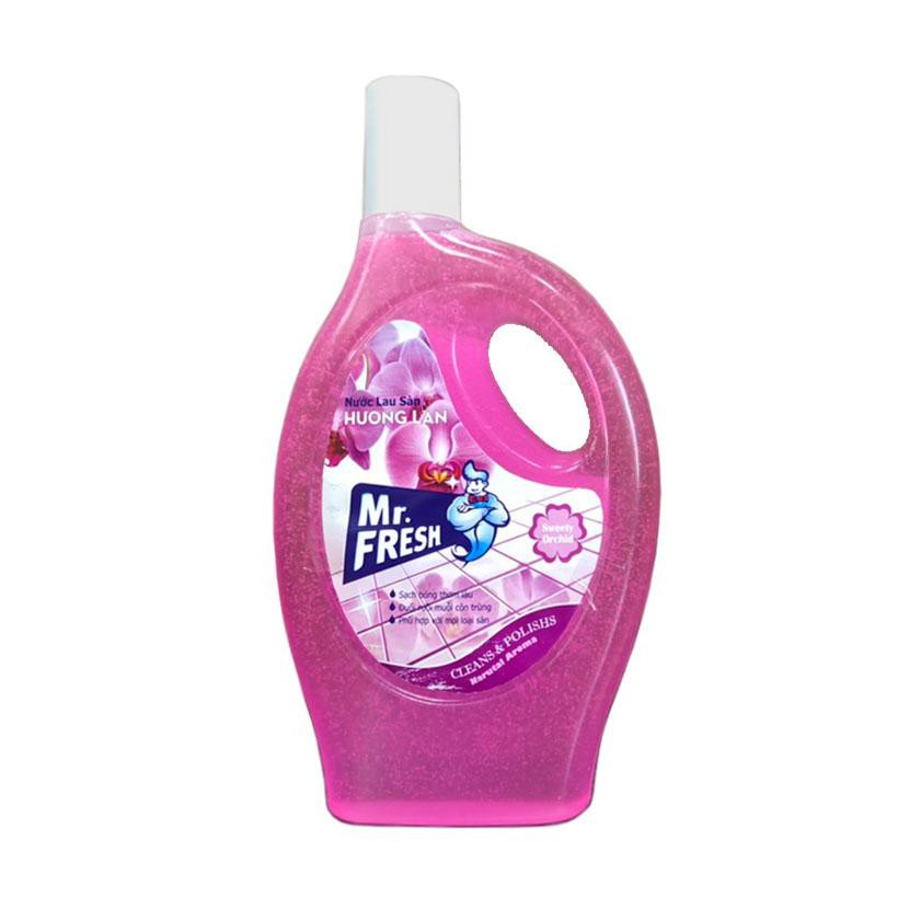 Nước lau sàn đậm đặc an toàn mr. fresh 1,1l hương hoa lan kl830