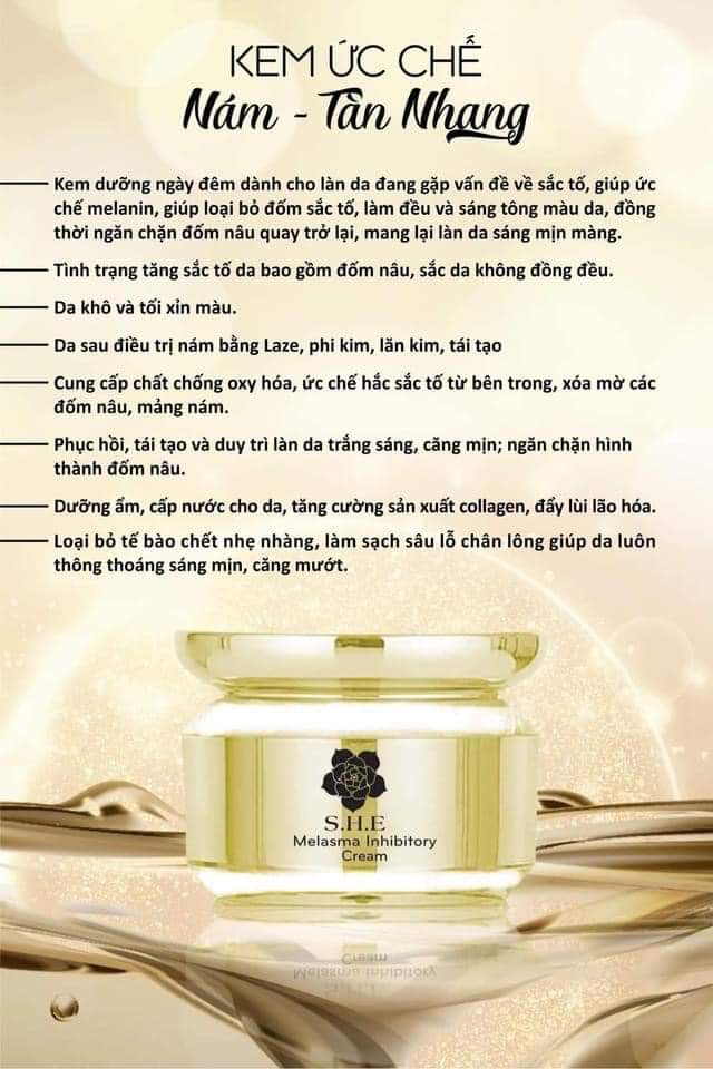 Kem dưỡng ức chế nám she