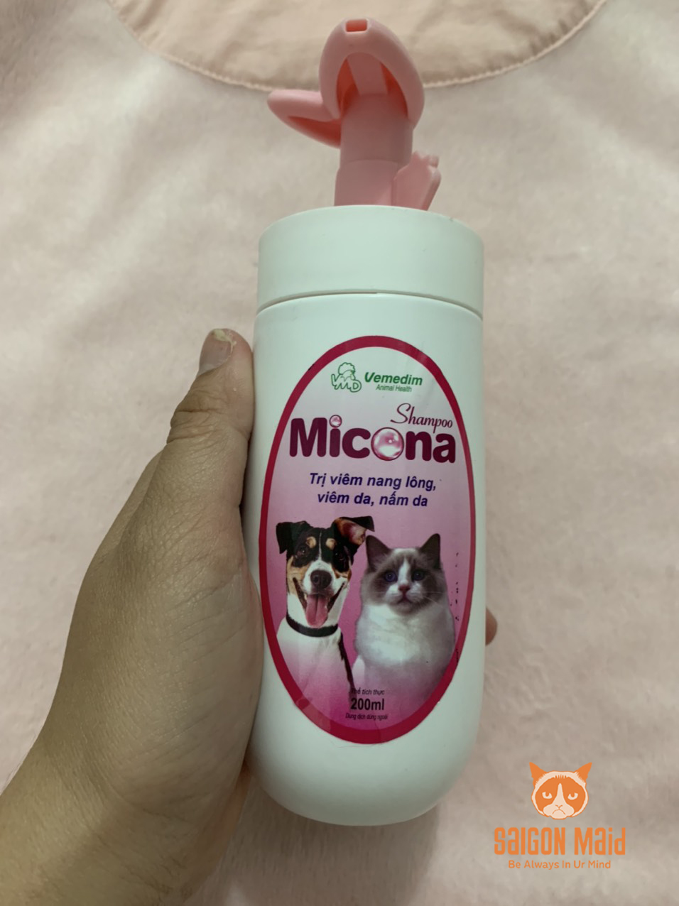 Sữa tắm chuyên về vấn đề về da dành cho thú cưng Micona 200ml