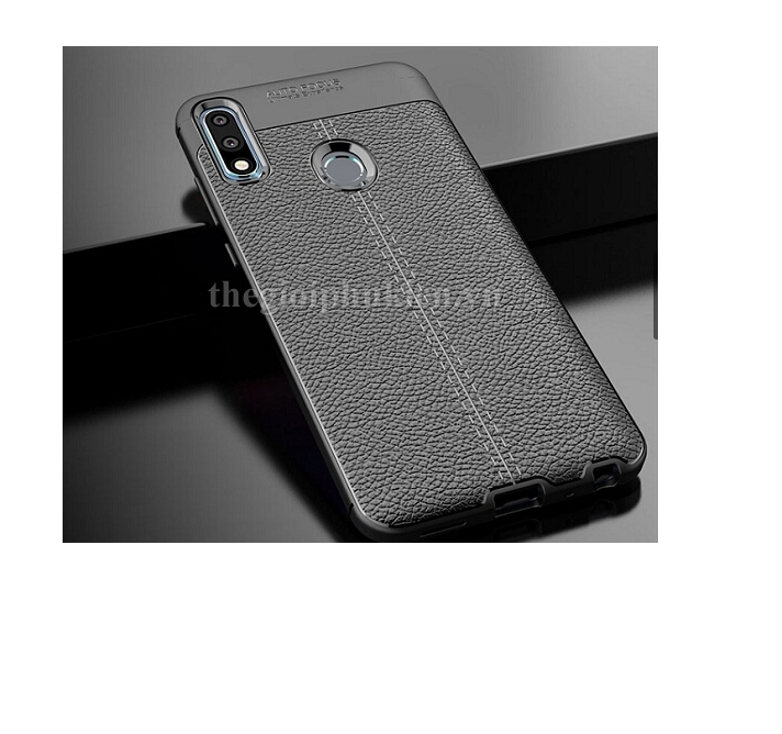 Ốp lung silicon dẻo vân da cho Realme 3 pro