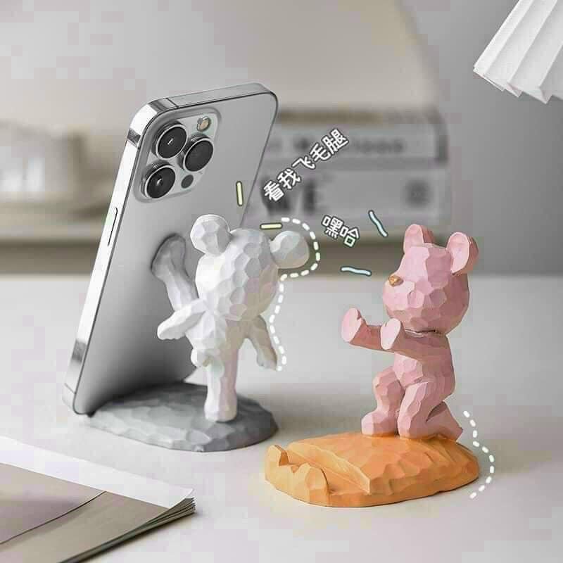 Giá đỡ điện thoạihình chú gấu hoạt hình siêu kute