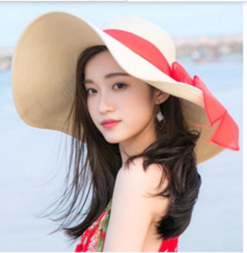 [HCM]nón rộng vành chống nắng SPF. mũ rộng vành nữ hàng nhập chất