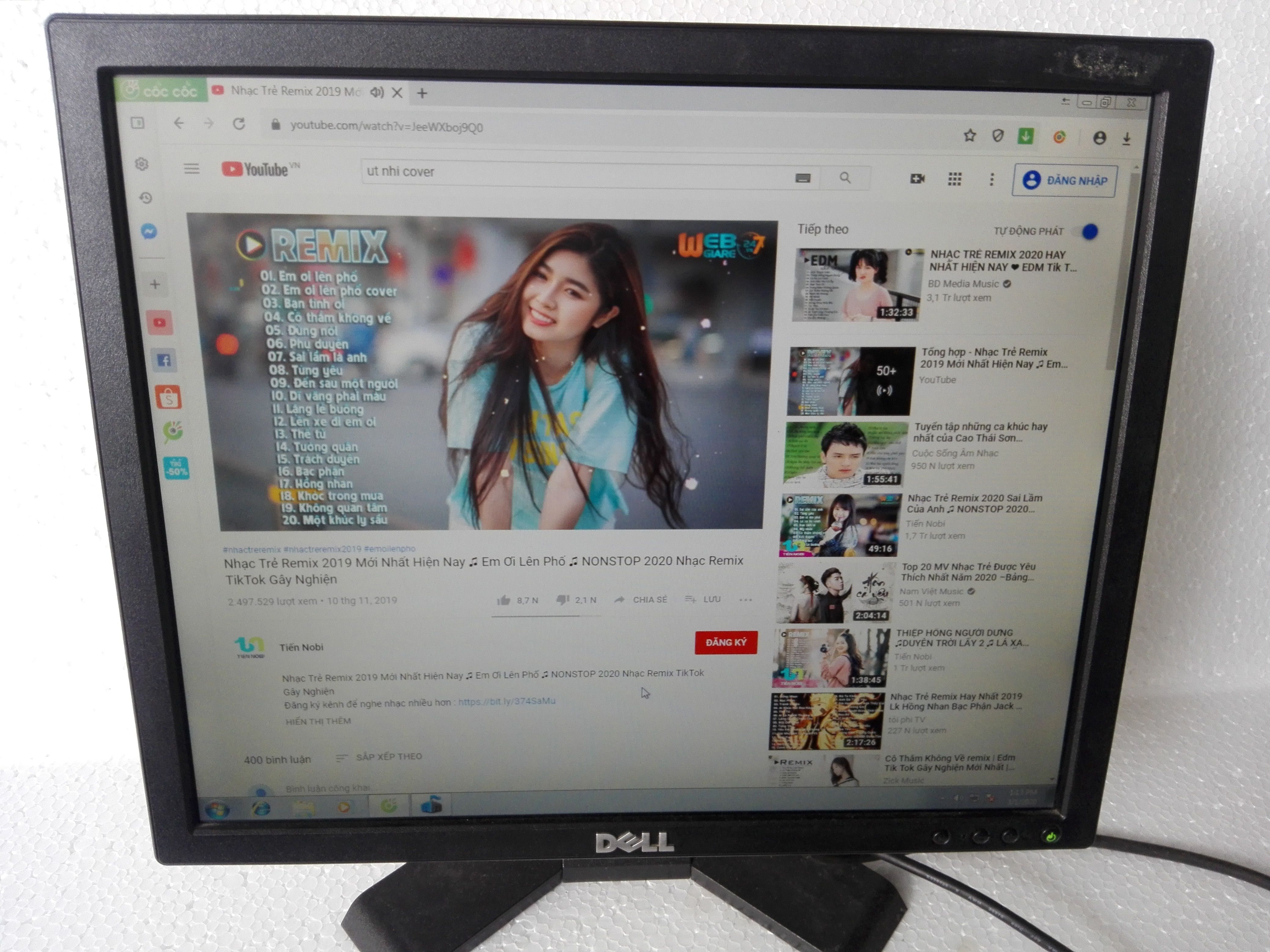 Màn hình máy tính pc camera dell e170s