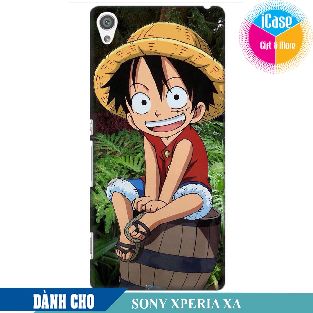 Ốp lưng nhựa dẻo dành cho Sony Xperia XA in hình Luffy