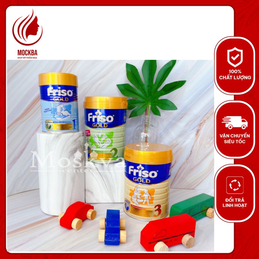 Sữa Friso Gold Nga số 1,2,3 ,4  Hộp 400g,  Sữa giàu dinh dưỡng, tăng cường đề kháng giúp trẻ phát triển toàn diện