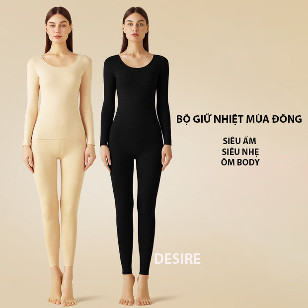 Bộ đồ giữ nhiệt mùa đông cao cấp siêu nhẹ dành cho nữ giới ZYOS DGN-01