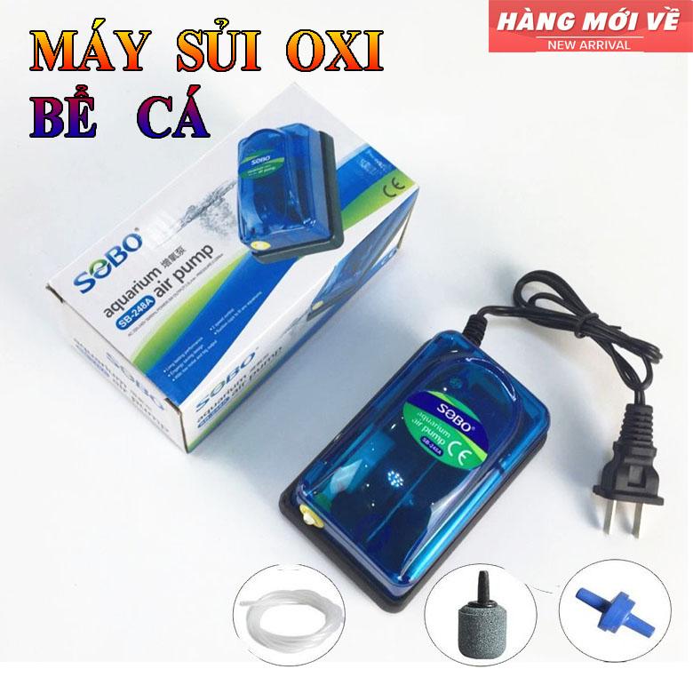 Máy Sủi Ôxi Mini Thế Hệ Mới , Thiết Bị Sục Oxy Cho Bể Cá Giá Rẻ Siêu Êm Công Xuất Lớn Thiết Kế Nhỏ Gọn Không Gây Ồn An Toàn  Hiệu Quả Đạt Chuẩn 100%.