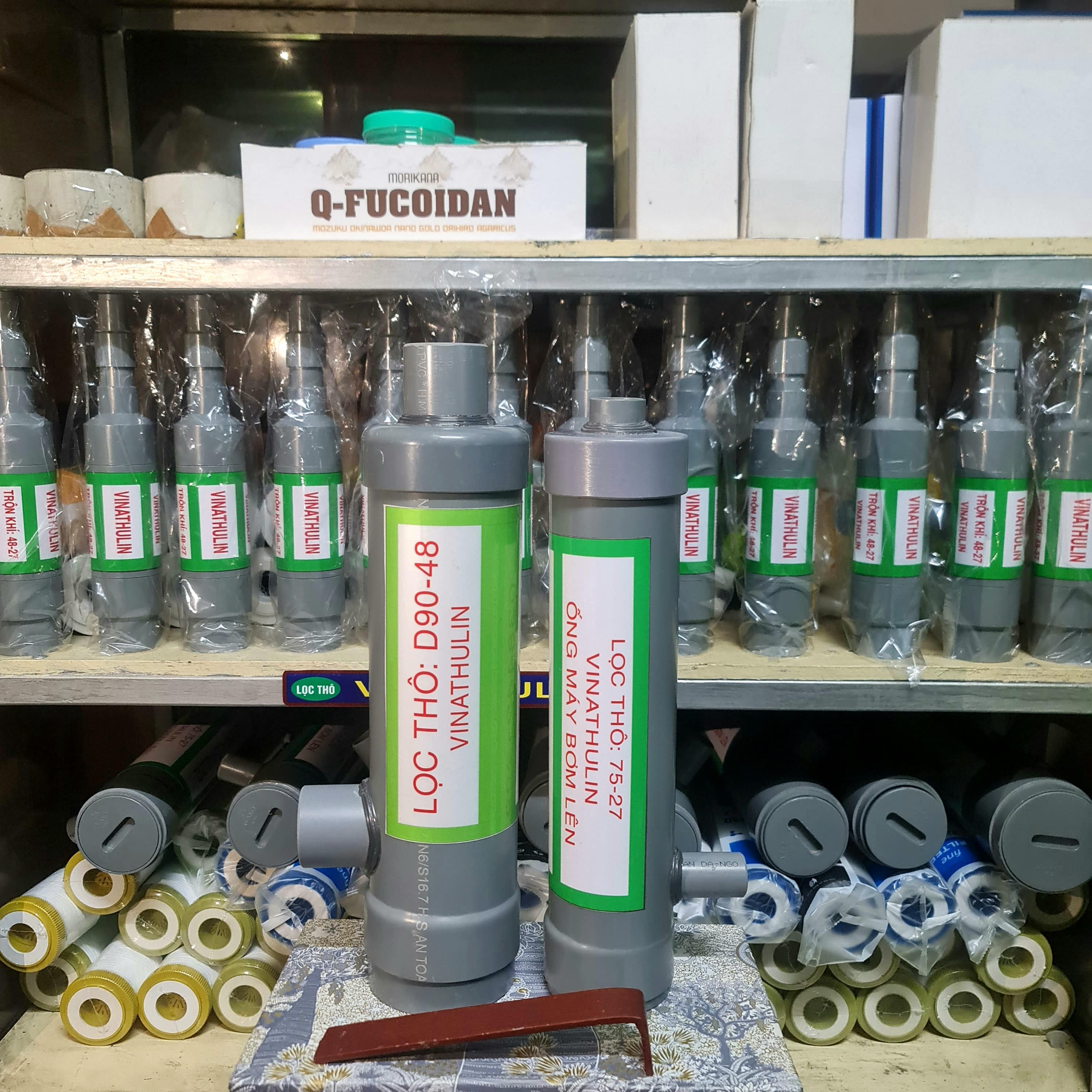 Bộ lọc nước vinathulin 75/27 và 90/48