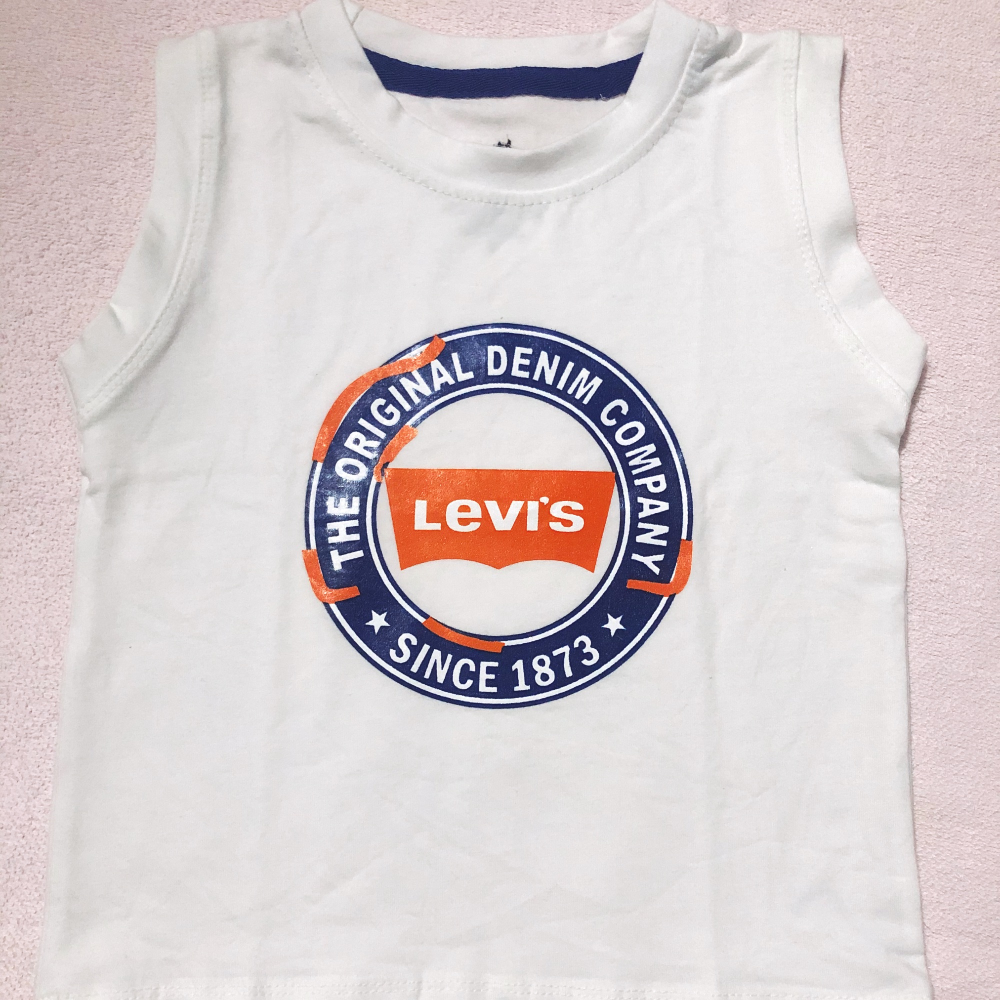 ÁO TRẺ EM - Áo thun cotton không tay cho bé trai