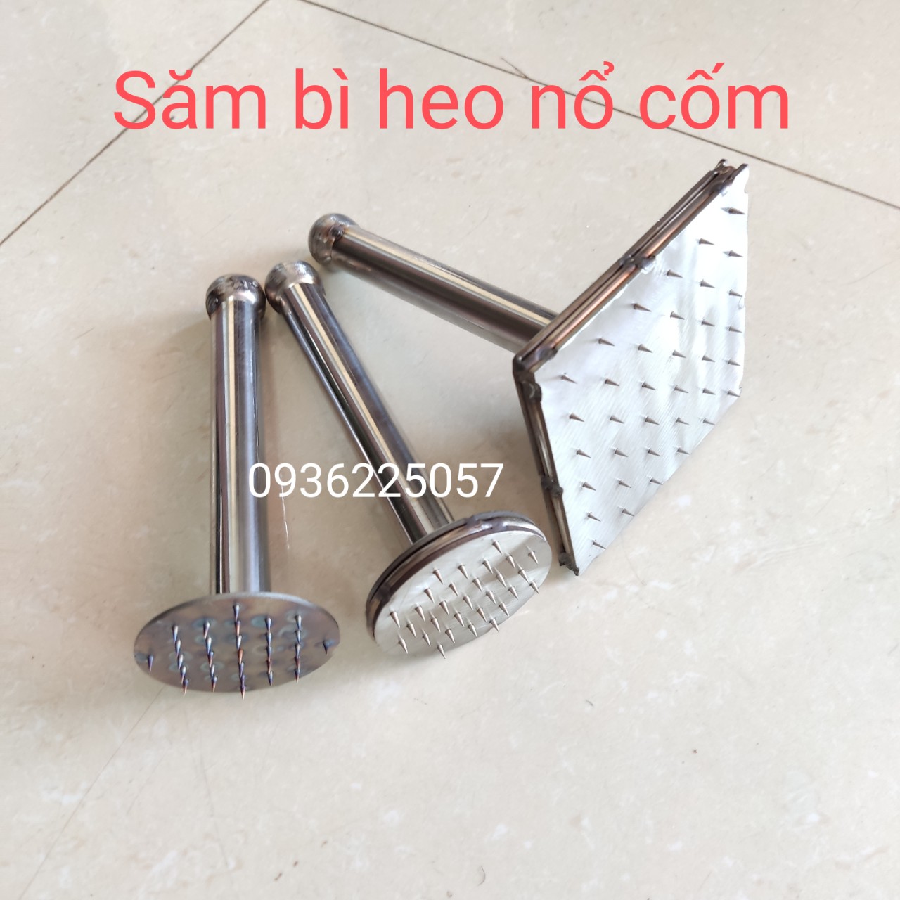 Săm bì heo nổ cốm/ săm bì heo da giòn/ xăm bì heo nổ cốm / xăm bì heo/ dụng cụ săm bì heo nổ cốm
