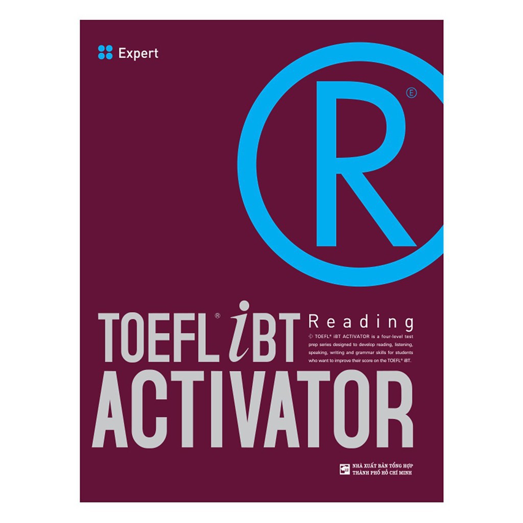 Ns minh tâm - sách - toefl ibt activator reading: expert