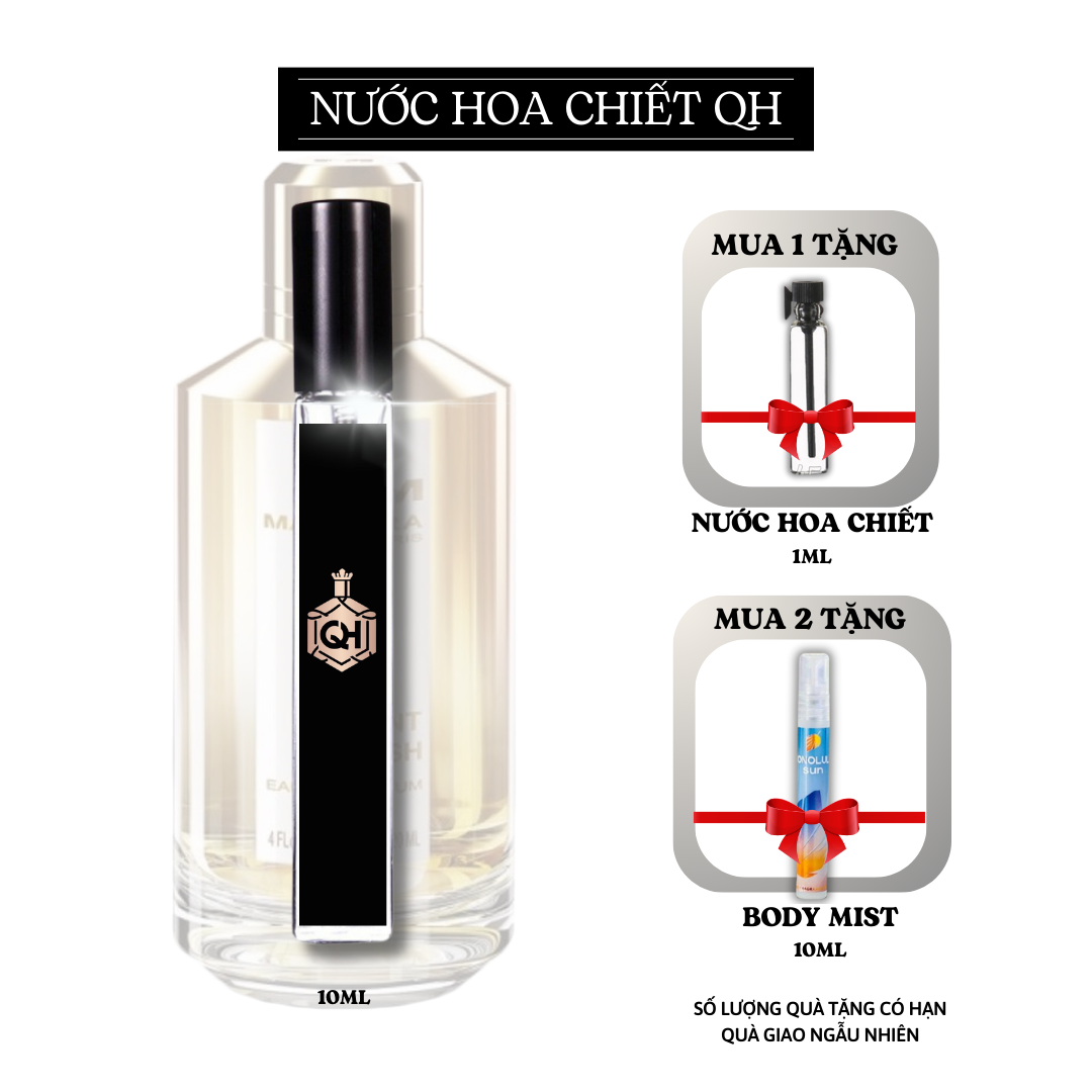 Nước hoa chiết nam nữ unisex 10ml tinh dầu instant crush cao cấp thơm lâu freeship - nước hoa qh