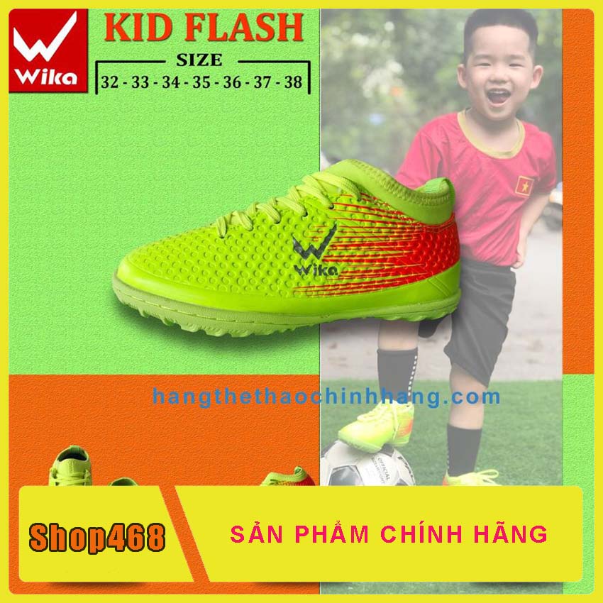 Giầy đá bóng Wika Flash Trẻ Em - Giầy đá bóng trẻ em
